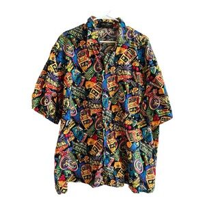 Vintage San Lorenzo Italy High Roller Vegas casino shirt 2X